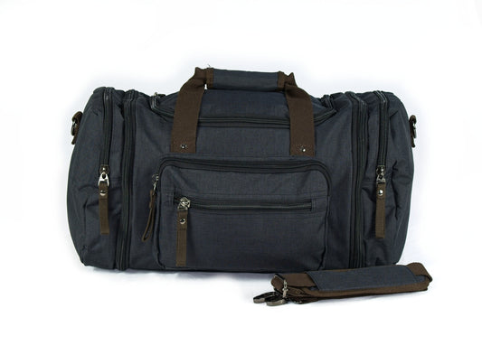 black carry bag with shoulder strap for Twisted Sheep portable electric spinning wheel