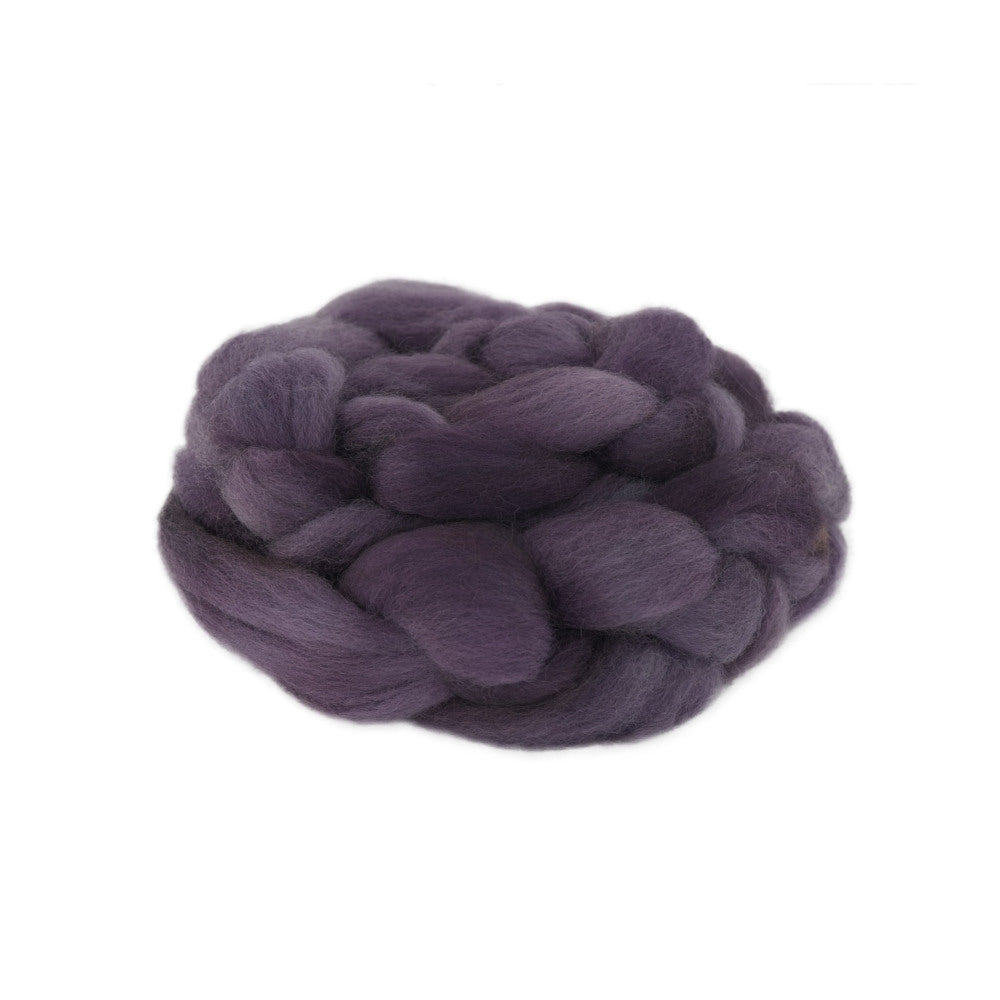 Hand Dyed Merino Wool Top 100g - 18.3 micron Single Source