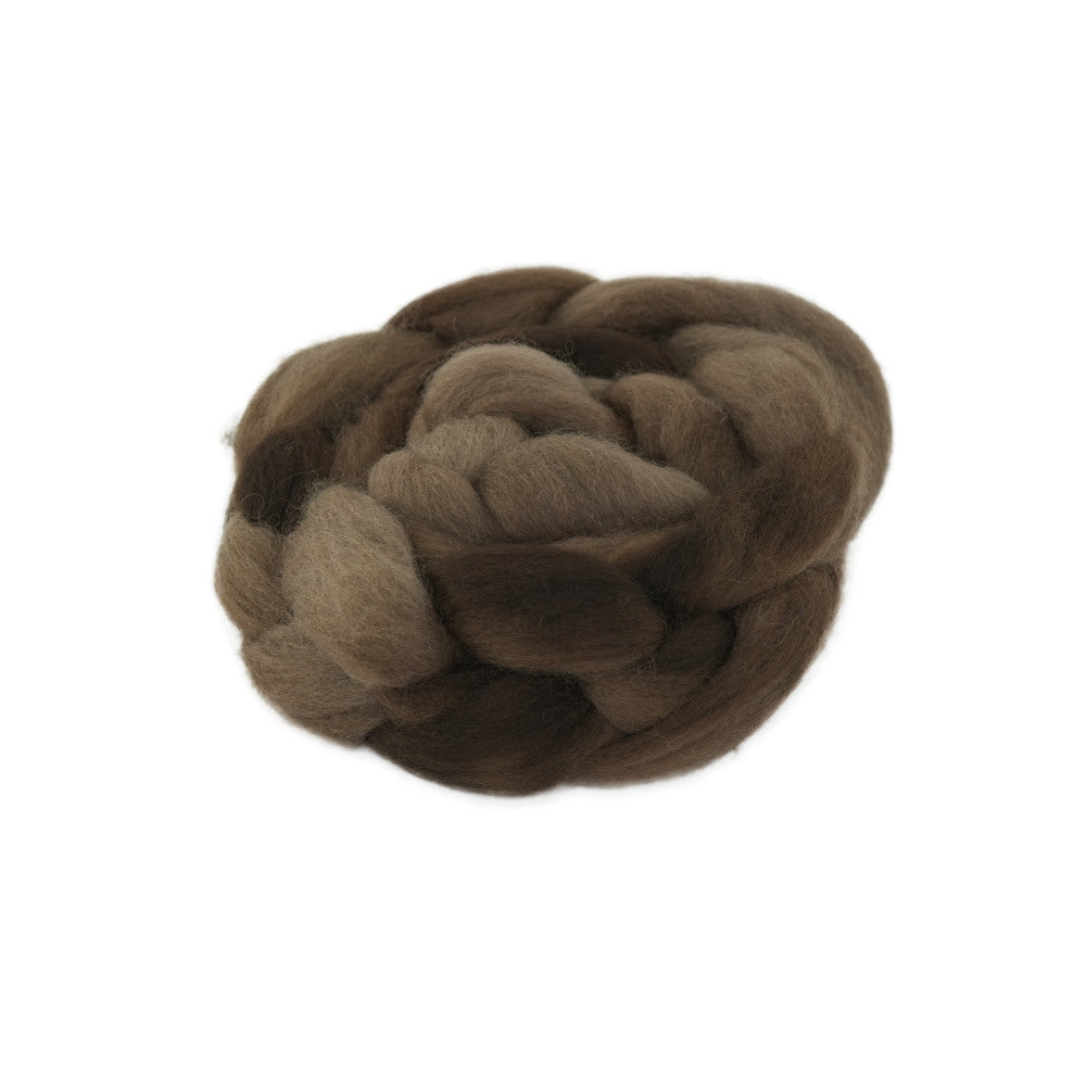 Hand Dyed Merino Wool Top 100g - 18.3 micron Single Source