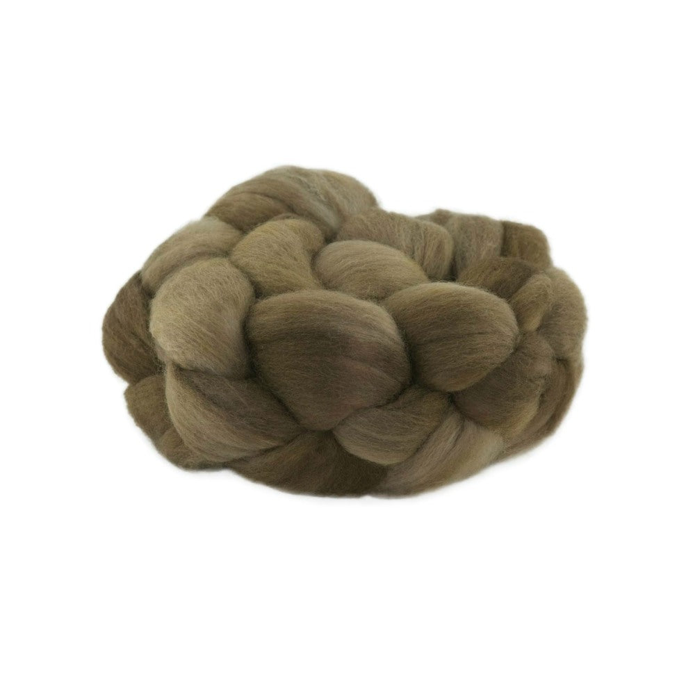 Hand Dyed Merino Wool Top 100g - 18.3 micron Single Source