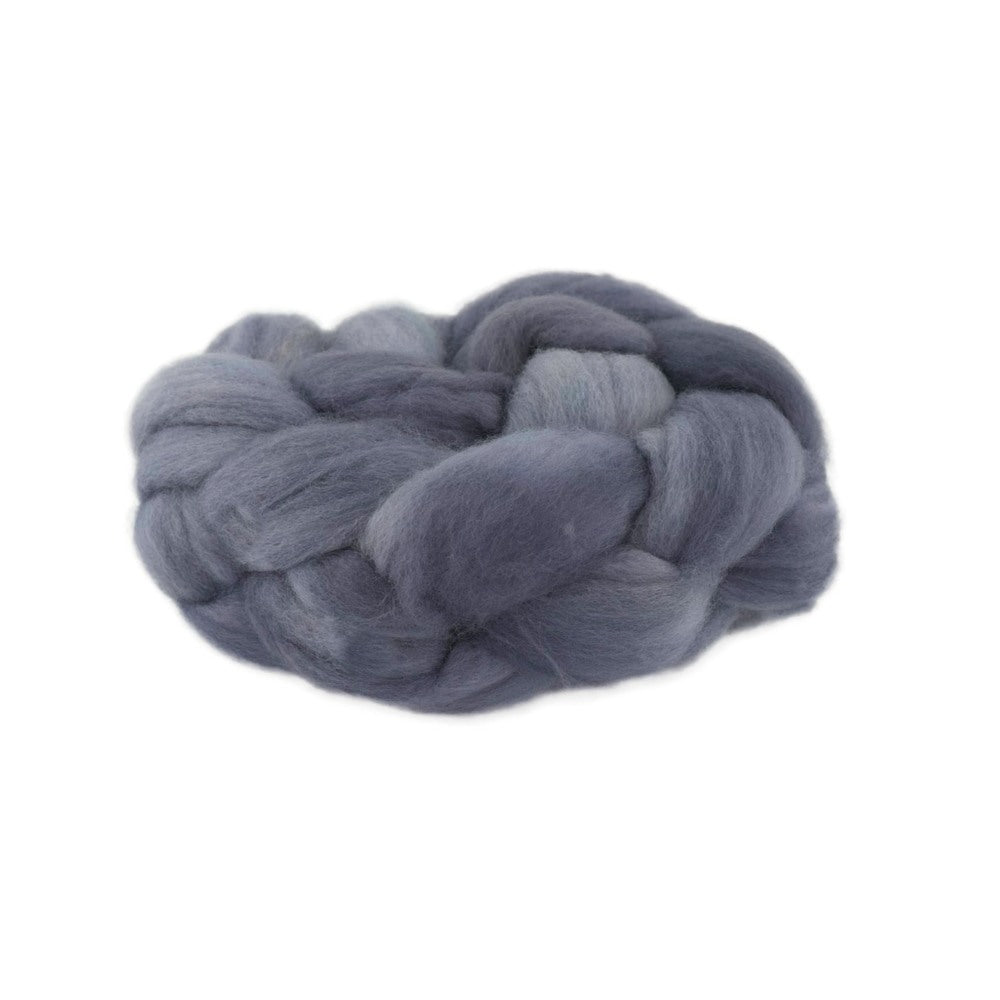 Hand Dyed Merino Wool Top 100g - 18.3 micron Single Source