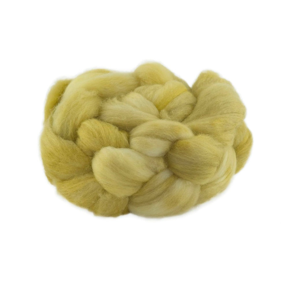 Hand Dyed Merino Wool Top 100g - 18.3 micron Single Source