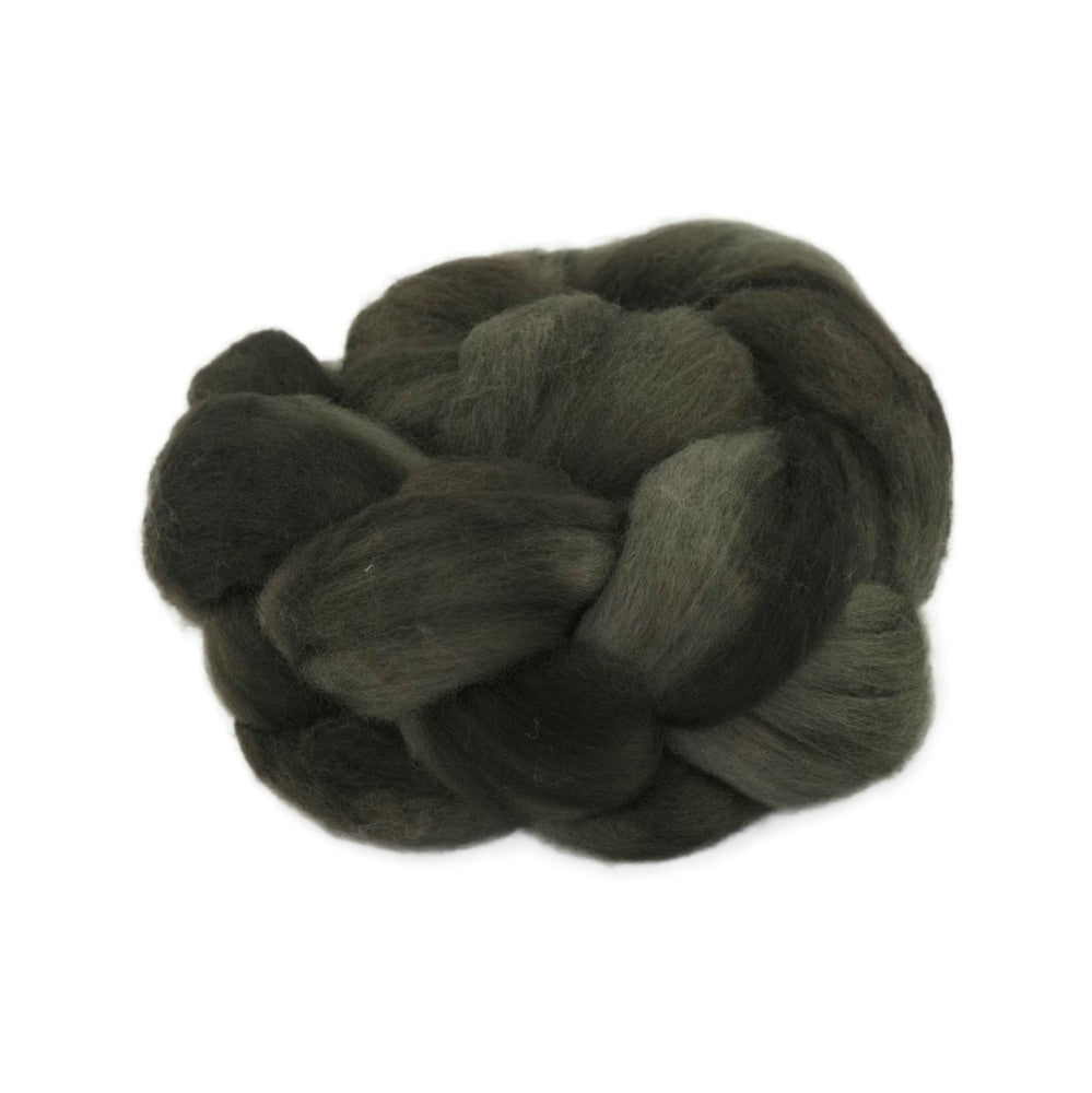 Hand Dyed Merino Wool Top 100g - 18.3 micron Single Source