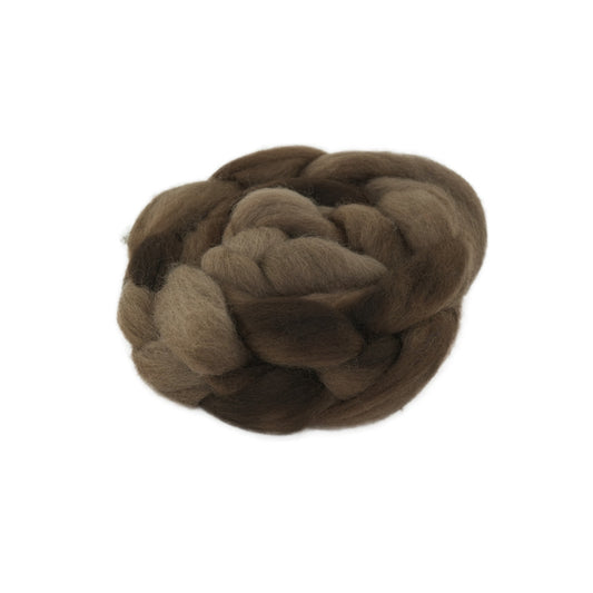 Hand Dyed Merino Wool Top 100g - 18.3 micron Single Source
