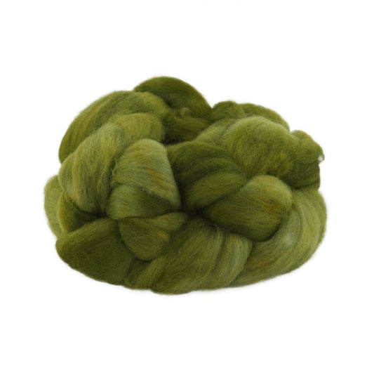 Hand Dyed Merino Wool Top 100g - 18.3 micron Single Source