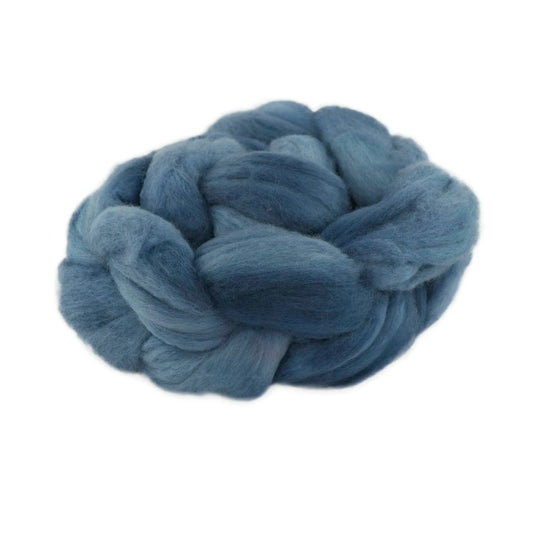 Hand Dyed Merino Wool Top 100g - 18.3 micron Single Source