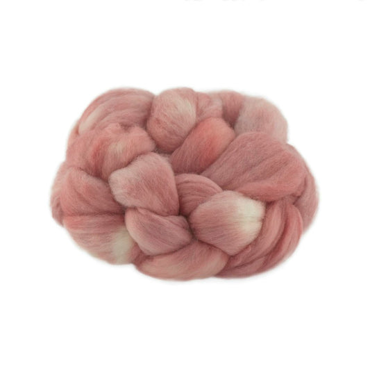 Hand Dyed Merino Wool Top 100g - 18.3 micron Single Source