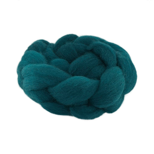 Hand Dyed Merino Wool Top 100g - 18.3 micron Single Source