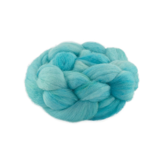 Hand Dyed Merino Wool Top 100g - 18.3 micron Single Source