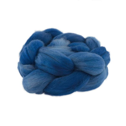 Hand Dyed Merino Wool Top 100g - 18.3 micron Single Source