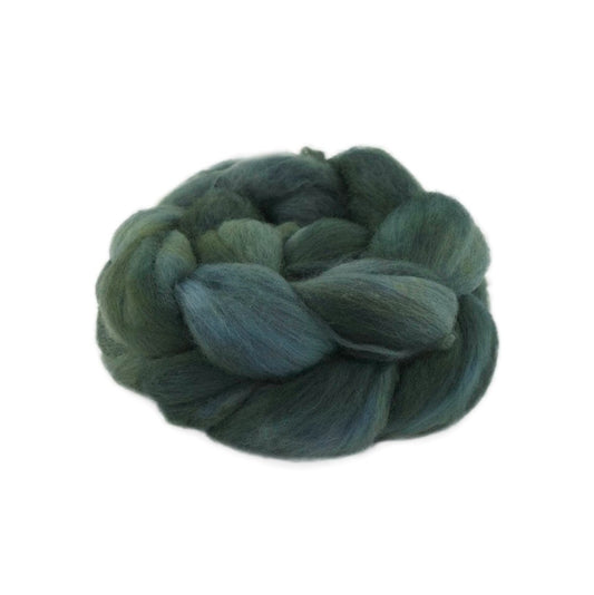 Hand Dyed Merino Wool Top 100g - 18.3 micron Single Source