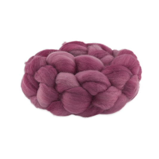 Hand Dyed Merino Wool Top 100g - 18.3 micron Single Source