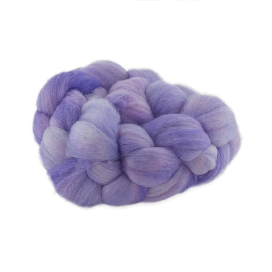Hand Dyed Merino Wool Top 100g - 18.3 micron Single Source