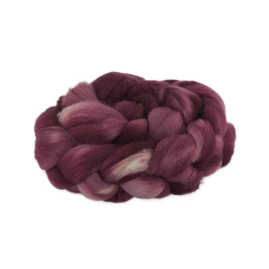 Hand Dyed Merino Wool Top 100g - 18.3 micron Single Source